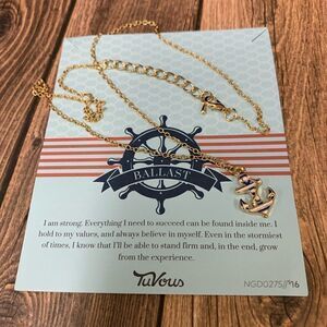 TuVous Ballast Anchor Necklace